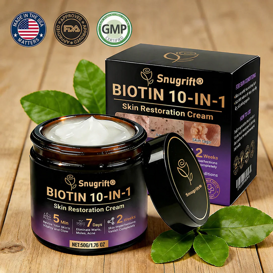 Made and Shipped from USA✨Snugrift® Biotin 10-in-1 Skin Restoration Cream